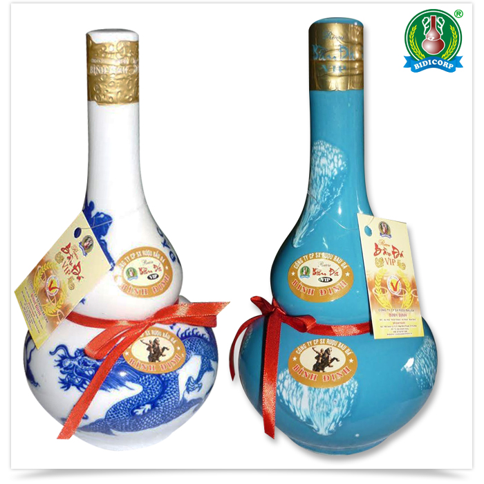 Bộ chai sứ S12 - 750ml - 47 độ