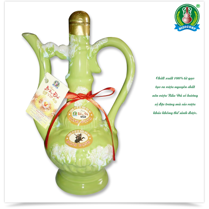 Chai sứ rồng nhiều màu - 750ml - 47 độ