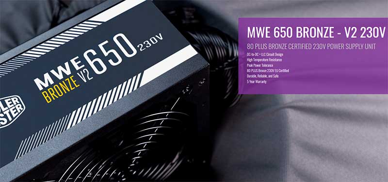 Nguồn máy tính Cooler Master MWE Bronze 650W V2