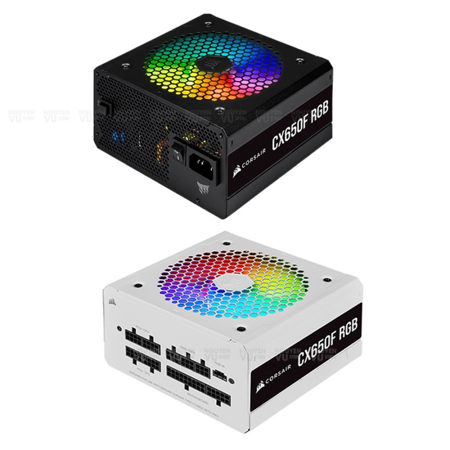 CORSAIR CX650F RGB Black 650W - 80 Plus Bronze