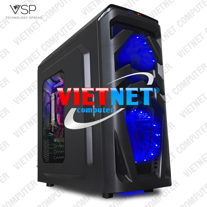Máy tính chiến game intel G4600 card GTX 1050 RAM 8GB 500GB (Witcher 3, Gata 5, PUBG, LOL, Fifa, CF)