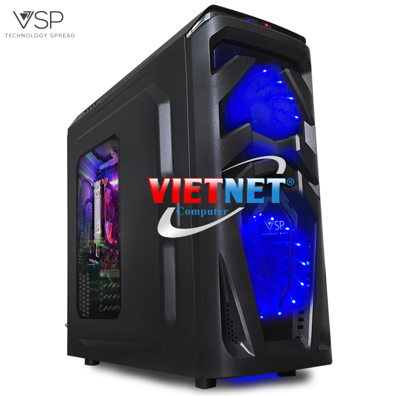Máy tính chiến game intel G4600 H110 card GTX 1050 RAM 8GB 500GB + Dell 22 inch (Witcher 3, Gata 5, PUBG, LOL, Fifa4, CF)