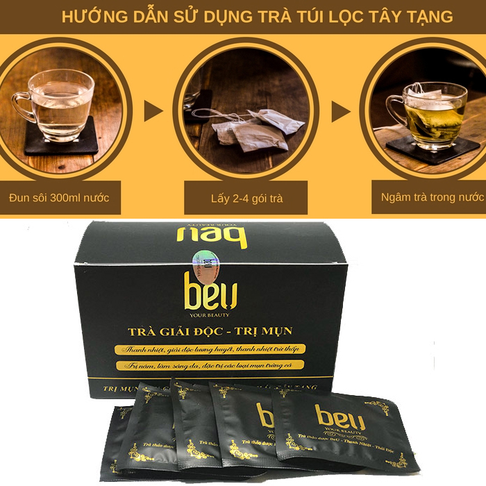 Bộ mỹ phẩm điều trị mụn BeU tại nhà (Dùng 30 ngày)