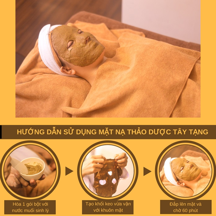 Bột thảo dược đắp mặt chuyên đặc trị mụn BeU 150 gram