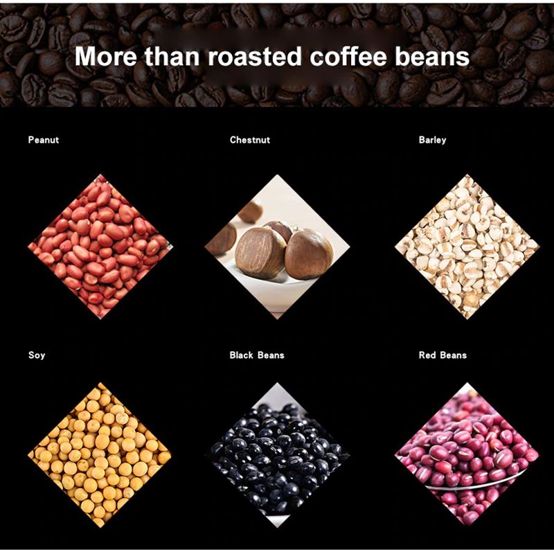 Nồi rang , chảo rang , máy rang , máy làm hạt cafe mini bằng điện tự động BAR WELL SCR-301 công nghệ Nhật Bản tiện lợi đa năng