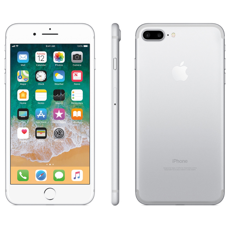 Apple iPhone 7 Plus 128GB Silver - Hàng Mỹ LL/A