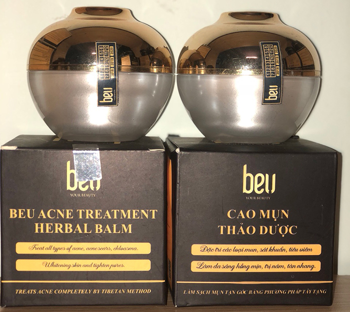 Kem trị mụn thảo dược BeU dùng cho mụn ẩn, mụn nhẹ 20ml