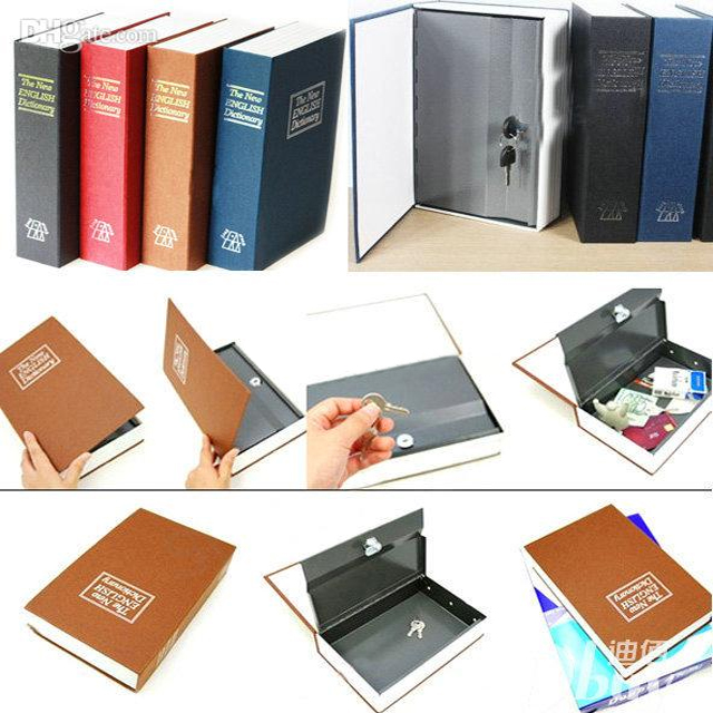 Két sắt mini giả hình quyển sách