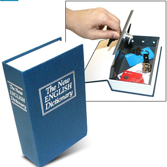 Két sắt mini giả hình quyển sách