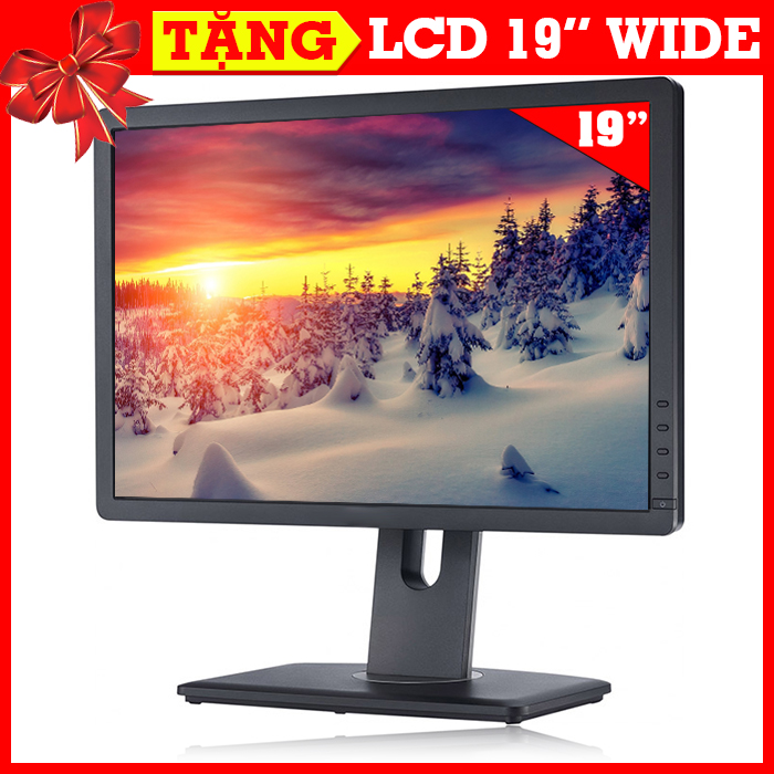 Máy Tính HP core i3-2100/2120 : 3.1gb => 3.3gb Ram 2GB HDD 500Gb SSD 128Gb (Tặng màn hình LCD 19in, bàn phím, chuột, lót chuột)-Bảo hành 12 tháng