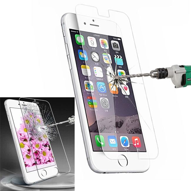 Bộ Miếng dán cường lực + Ốp lưng dẻo silicon cho iPhone 6 Plus/6S Plus