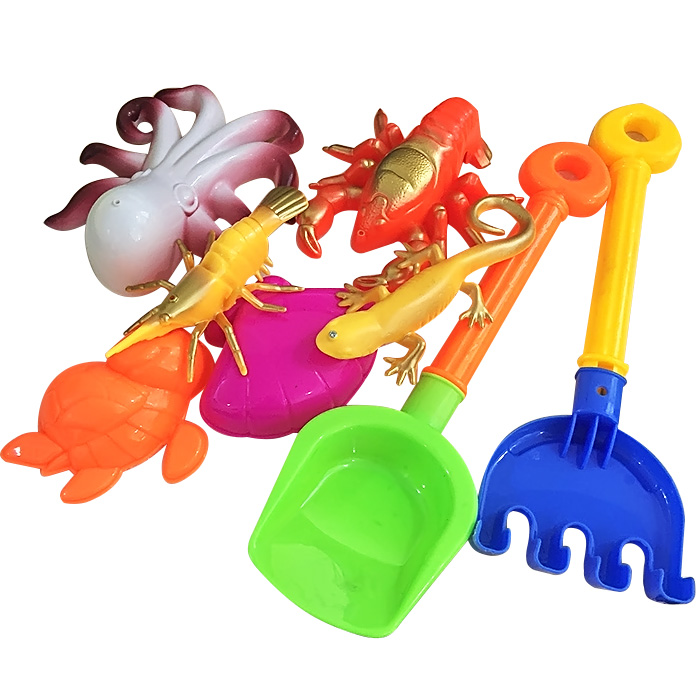 Bộ thuyền + đồ chơi cát đi biển cho bé