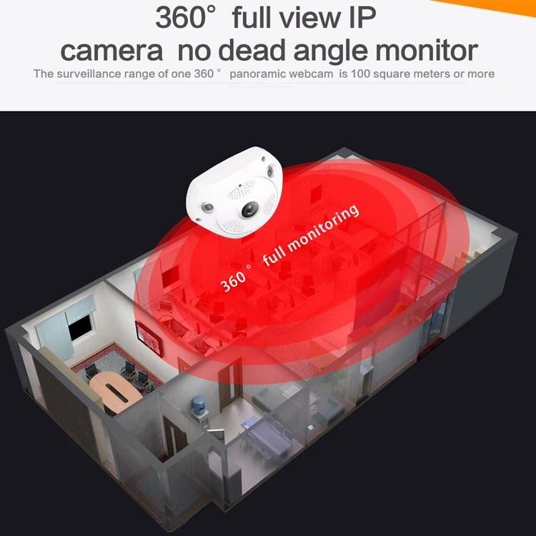 Camera IP Wifi VR CAM 3D Panoramic 360 độ toàn cảnh