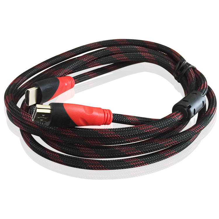 Cáp 2 đầu HDMI 1.4V dây dù tròn dài 3m