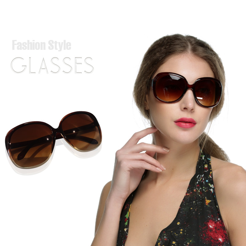 Kính mát nữ Glasses Style MK01 cao cấp (nâu)
