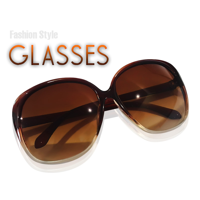 Kính mát nữ Glasses Style MK01 cao cấp (nâu)