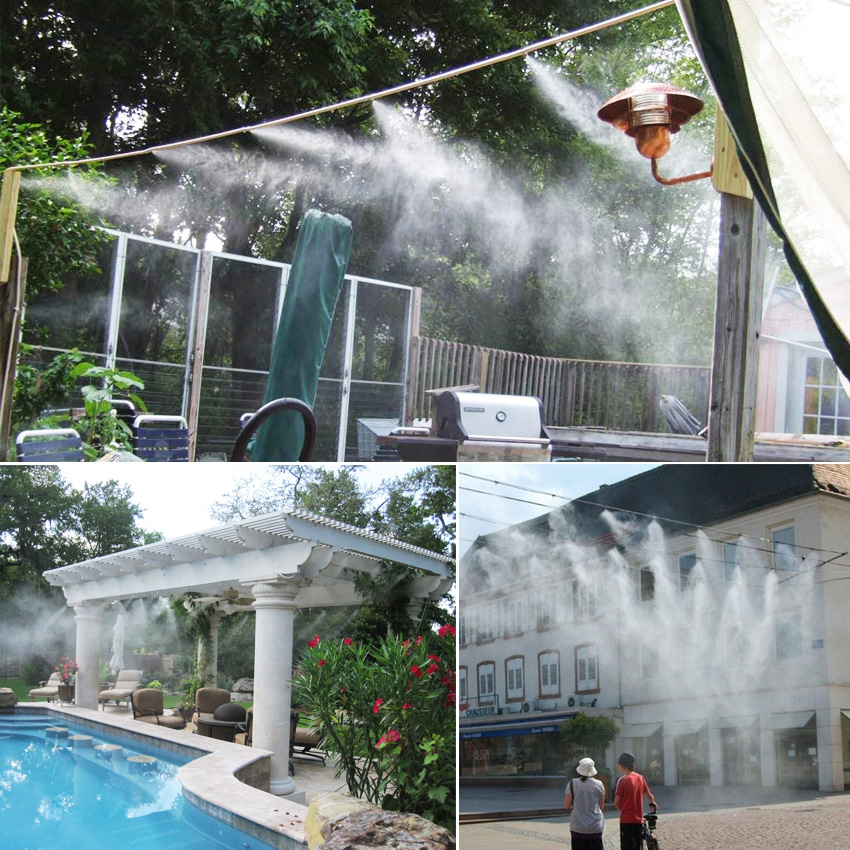 Bộ thiết bị phun sương 20m dây, 10 béc (chưa có máy bơm)