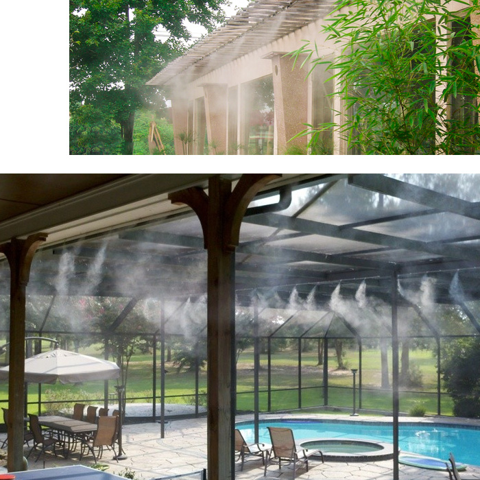 Bộ thiết bị phun sương 20m dây, 10 béc phun