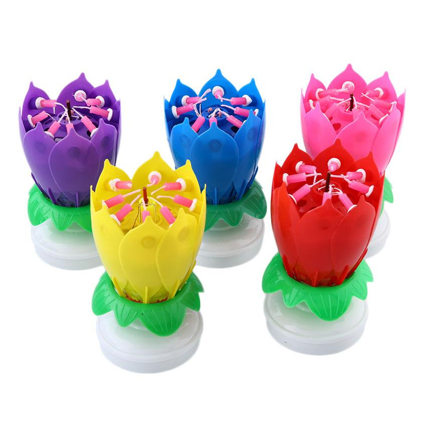 Nến sinh nhật 3D hình hoa Flower Candles
