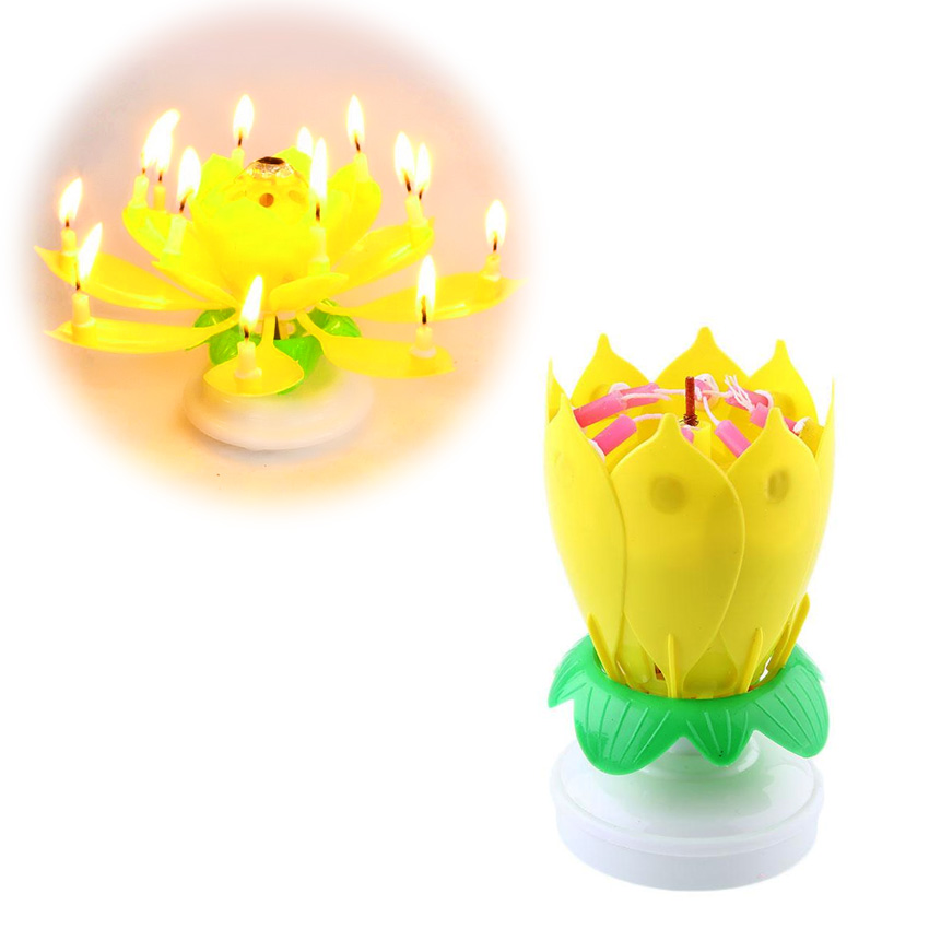 Nến sinh nhật 3D hình hoa Flower Candles