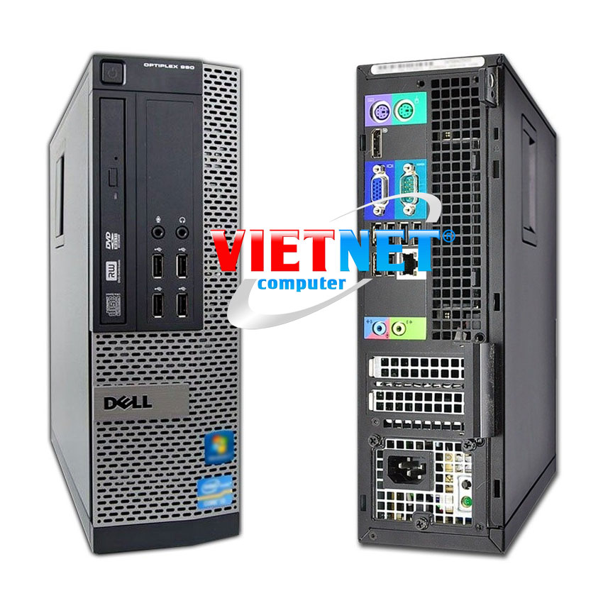 Máy tính Dell optiplex intel i5 3470 :max 3.6gb Ram 16GB SSD 128GB HDD 500Gb (tặng bàn phím + chuột) - BH 12 tháng