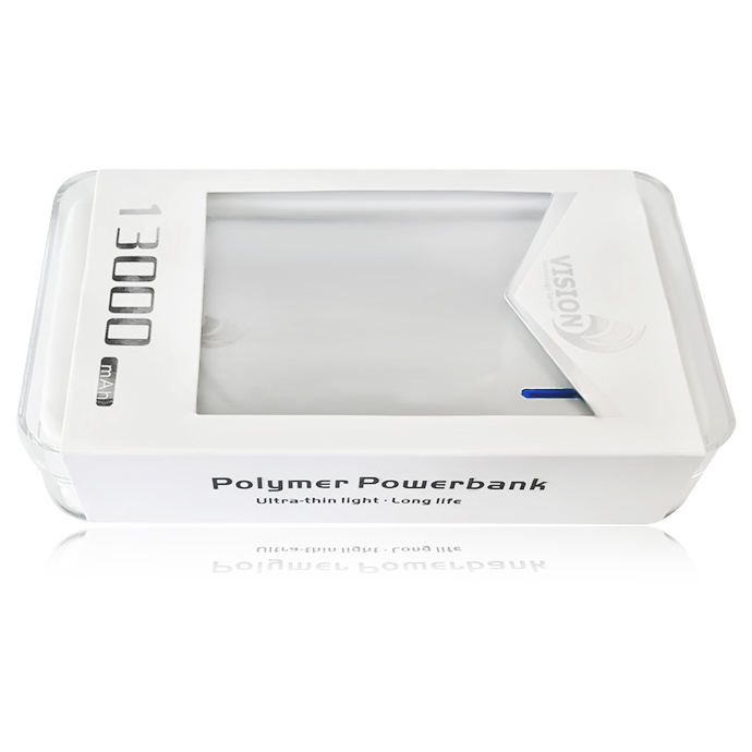 Pin sạc dự phòng Vision Powerbank T70 13.000mAh - hàng nhập khẩu
