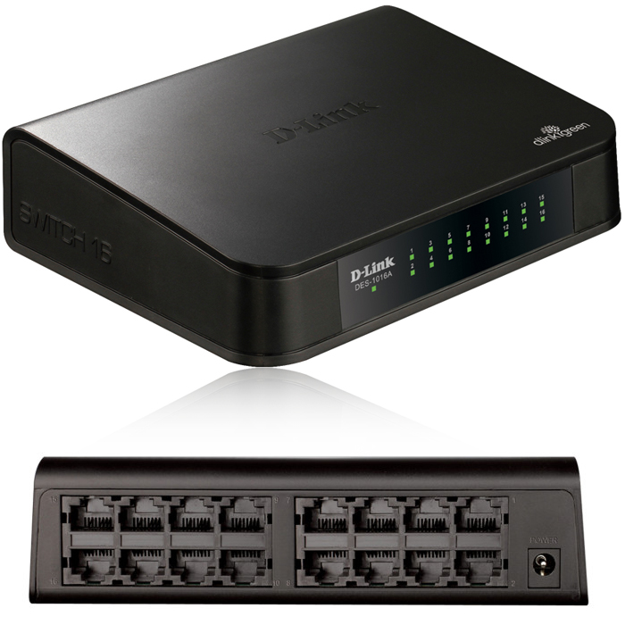 Switch D-link 16 port