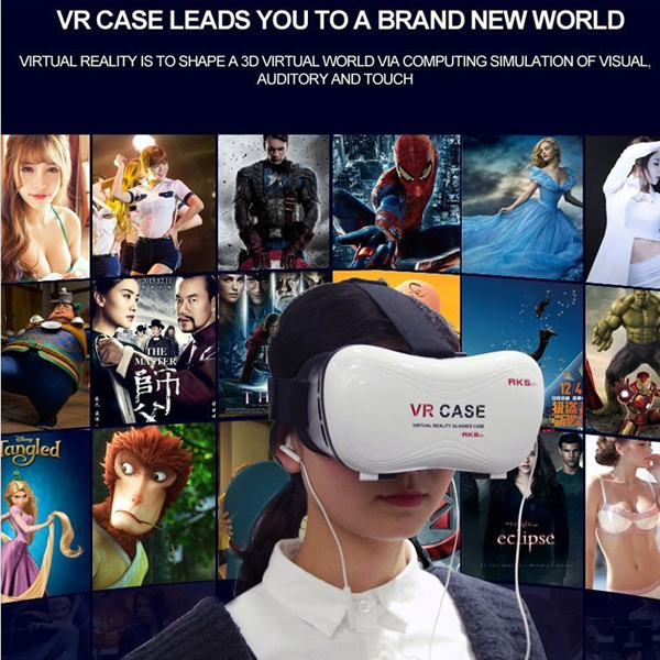 Kính thực tế ảo 3D VR-Case RK5 thế hệ mới dành cho smarphone