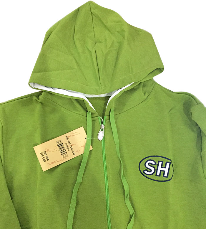 Áo khoác chống nắng cotton 2430 (Xanh lá)