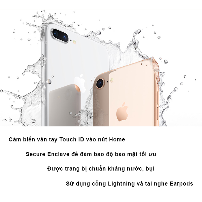 Apple iPhone 8 256GB Xám - Hàng nhập khẩu