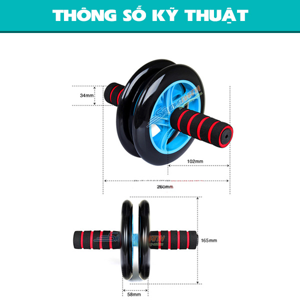 Bánh xe tập cơ bụng
