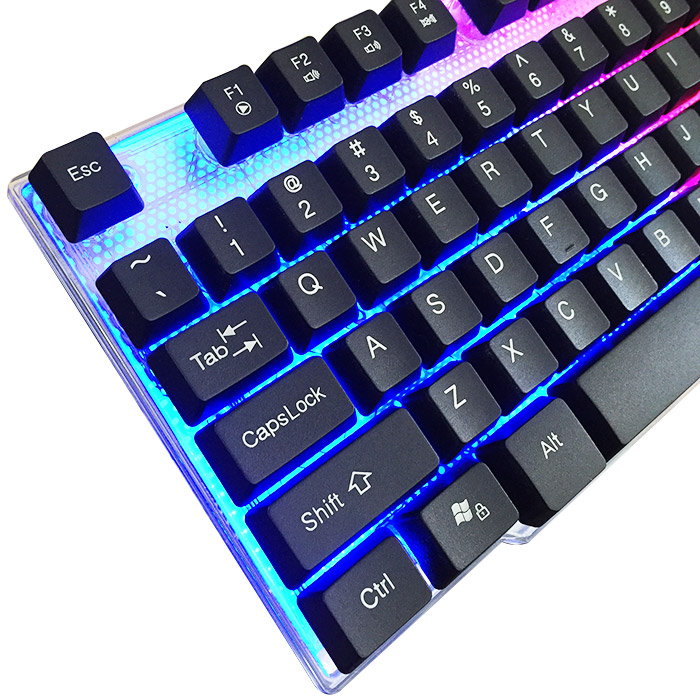 Bàn phím giả cơ Game Flying Colors K8 đèn Led 7 màu