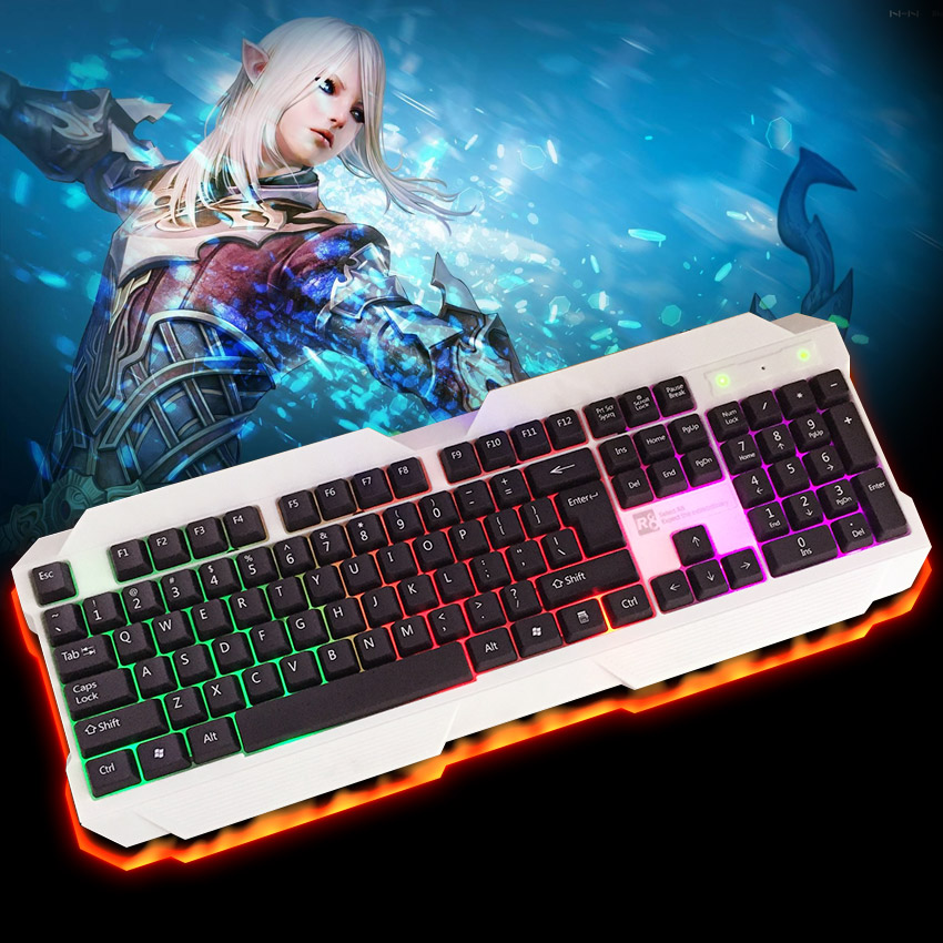 Bàn phím chuyên game pro R8 1823 Led 7 màu