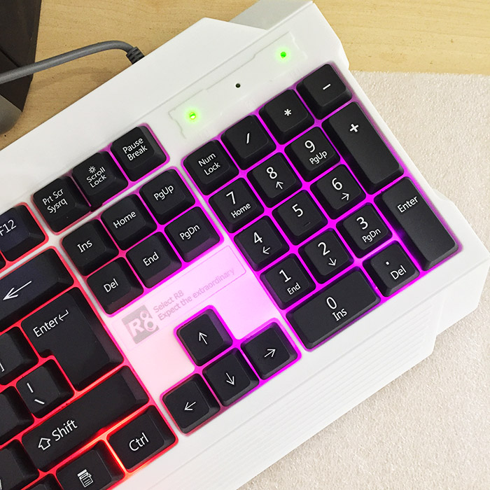 Bàn phím chuyên game pro R8 1823 Led 7 màu