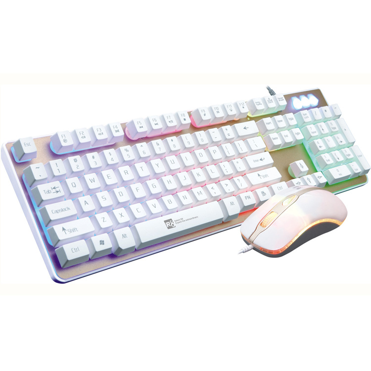 Bộ bàn phím giả cơ & chuột chuyên Game R8 1918 cao cấp