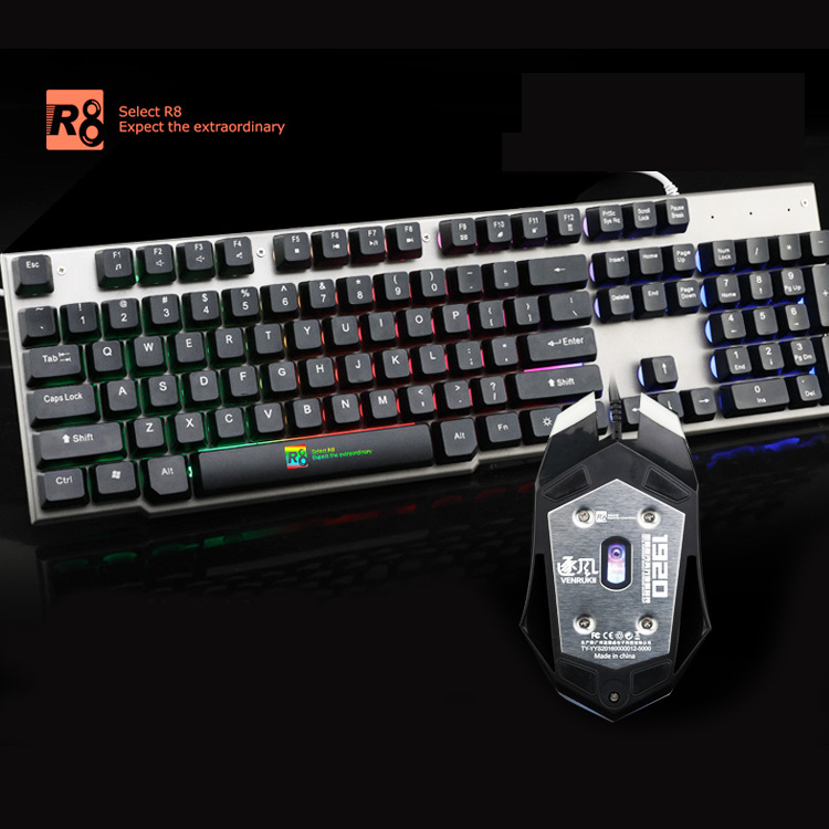 Bộ bàn phím giả cơ & chuột chuyên Game R8 1920 cao cấp
