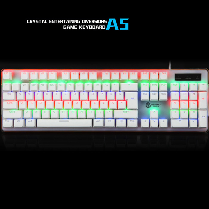 Bàn phím giả cơ  R8 A5 chuyên game Led 7 màu