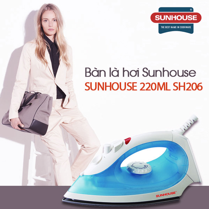 Bàn ủi hơi nước Sunhouse SH - 206