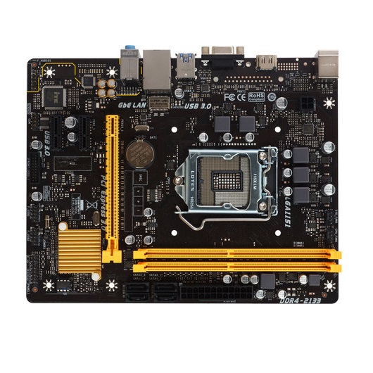 Mainboard BIOSTAR H110 Box (DDR4)