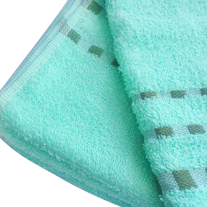Bộ 3 khăn tắm 42cm, 84cm, 100cm 100% cotton bông mịn (Xanh ngọc)