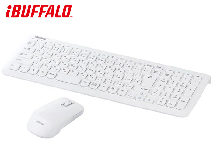 Bộ bàn phím và chuột Wireless iBuffalo BW07 2.4GHz.