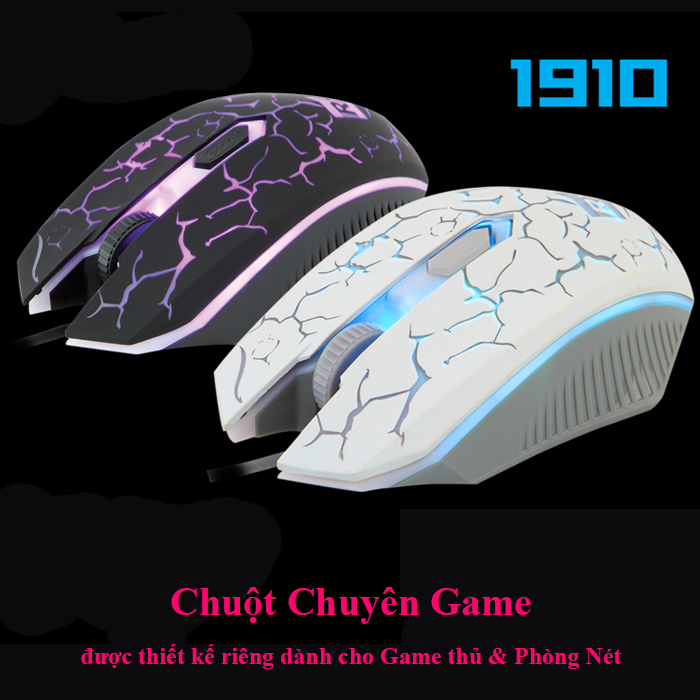 Bộ bàn phím giả cơ và chuột Game R8/1910 Led 7 (Đen)