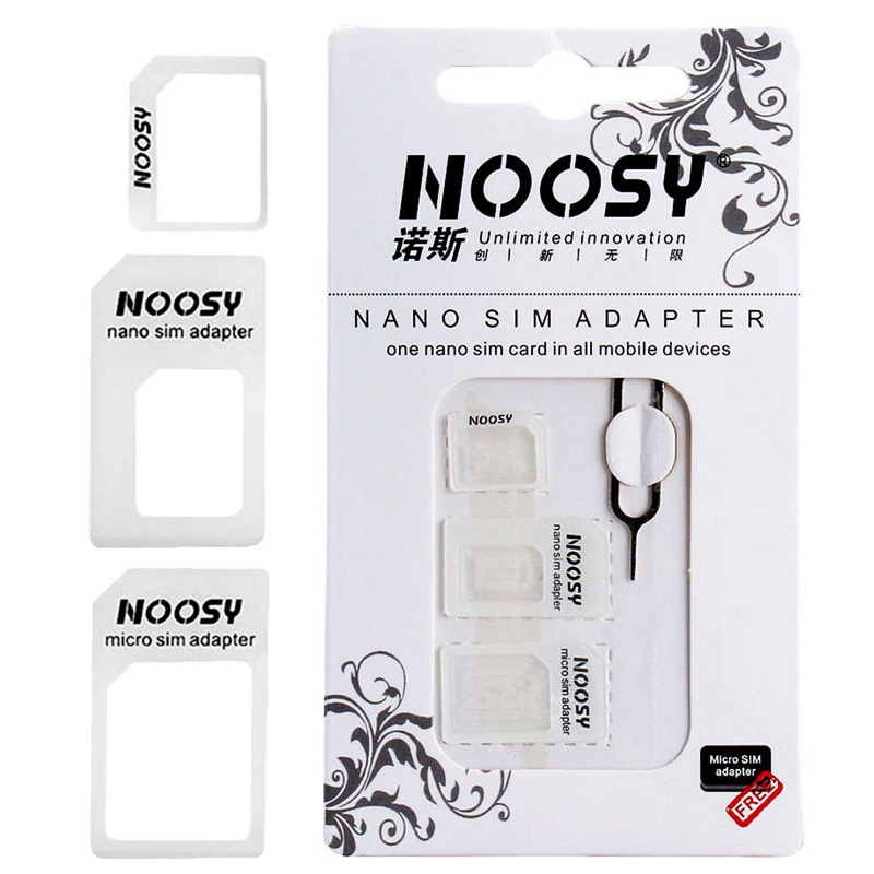 Bộ 5 bộ chuyển đổi Nano sim đa năng Noosy