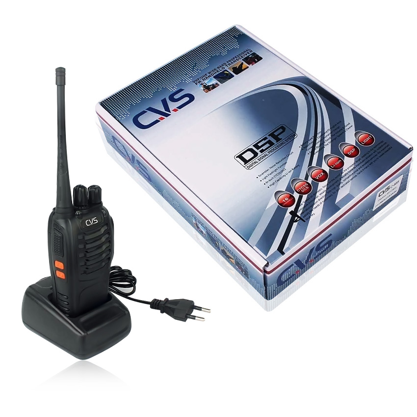 Bộ 5 máy bộ đàm đa năng CVS C-888
