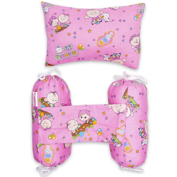 Bộ gối chặn và gối nằm thảo dược cho bé