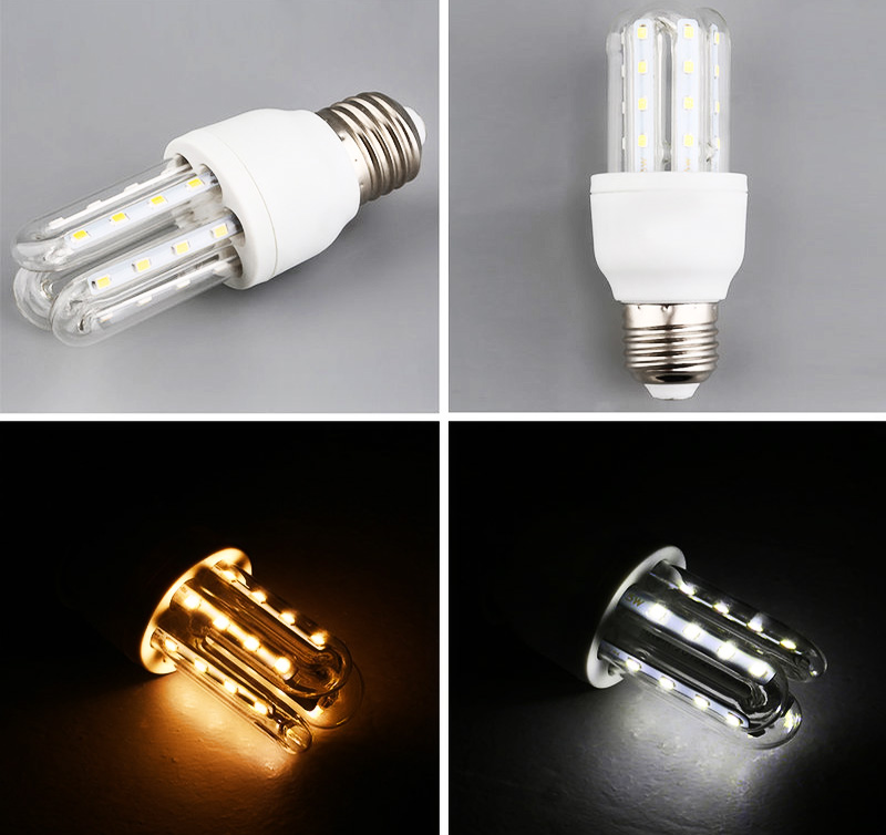 Bóng đèn LED 5W/220V hình chữ U siêu tiết kiệm điện