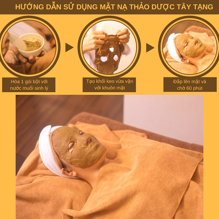 Bột thảo dược đắp mặt phục hồi da, giải độc, trị nhiễm độc kem trộn BeU 150 gram