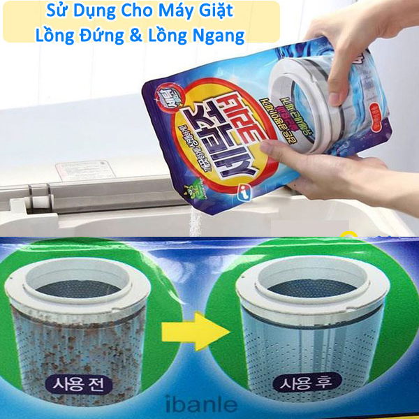 Bột tẩy lồng máy giặt