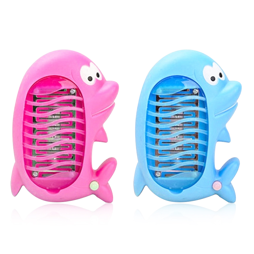 Bộ 2 Đèn ngủ diệt muỗi hình cá heo