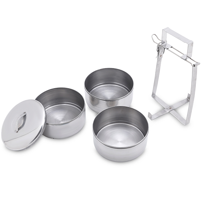 Camen INOX cao cấp 3 ngăn Kim Cương